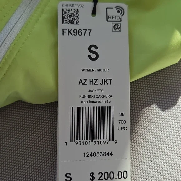 Adidas NWT🏷️ By Stella McCartney Windbreaker Warm-Up Tracksuit Jacket SML